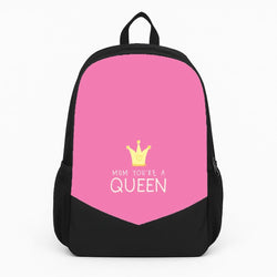 Mum You're A Queen Backpack