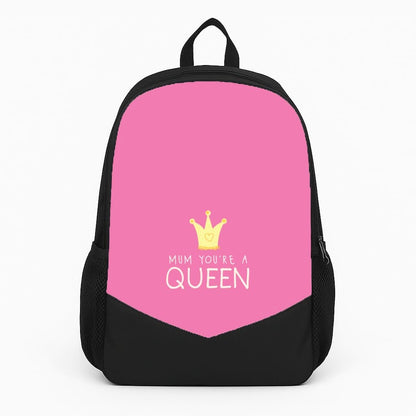 Mum You're A Queen Backpack