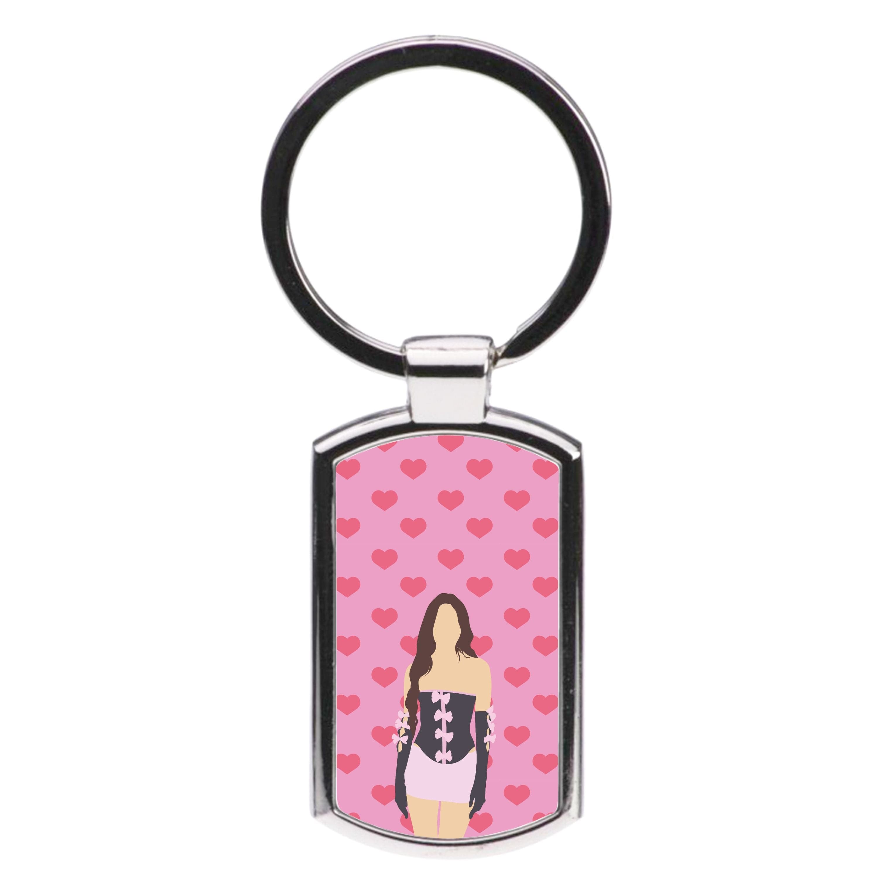 Pink Hearts - Olivia Luxury Keyring