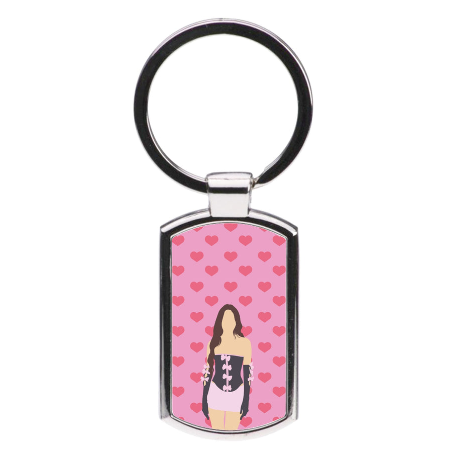 Pink Hearts - Olivia Luxury Keyring