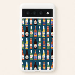 Geometric Brewery Pattern Google Pixel 7 Pro Case