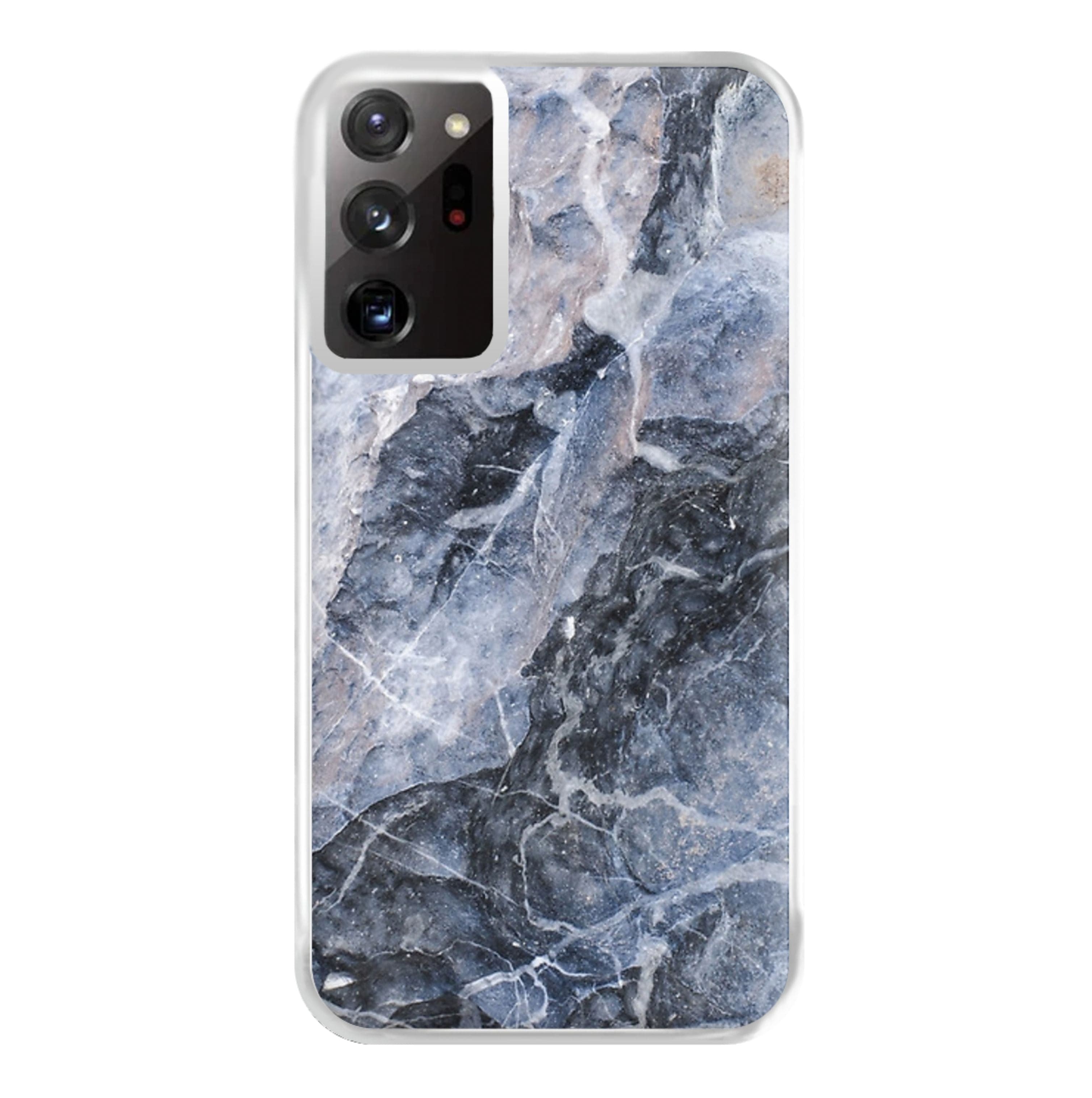 Grey and White Marble Phone Case