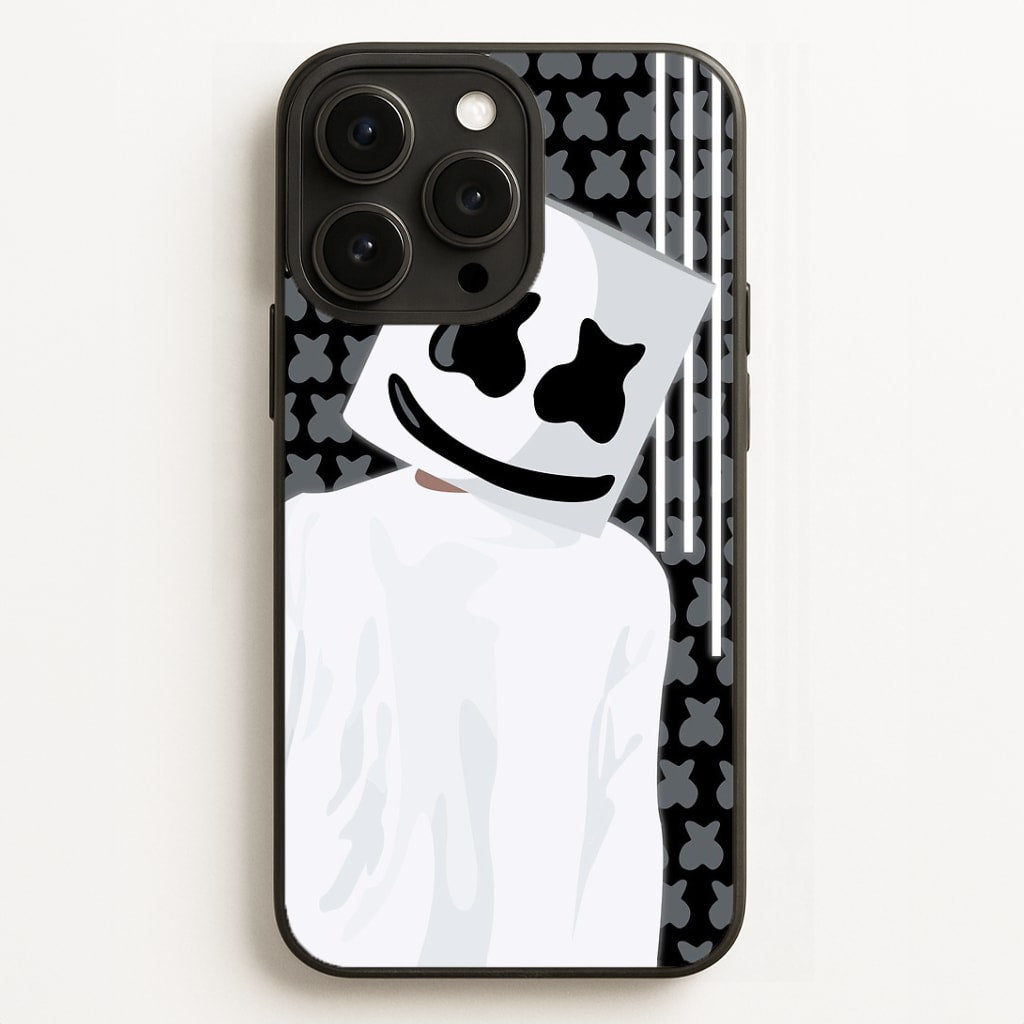 Stars And Stripes - White Helmet DJ Phone Case for iPhone, Samsung Galaxy and Google Pixel