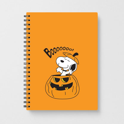 Cartoon Beagle Pumpkin Notebook