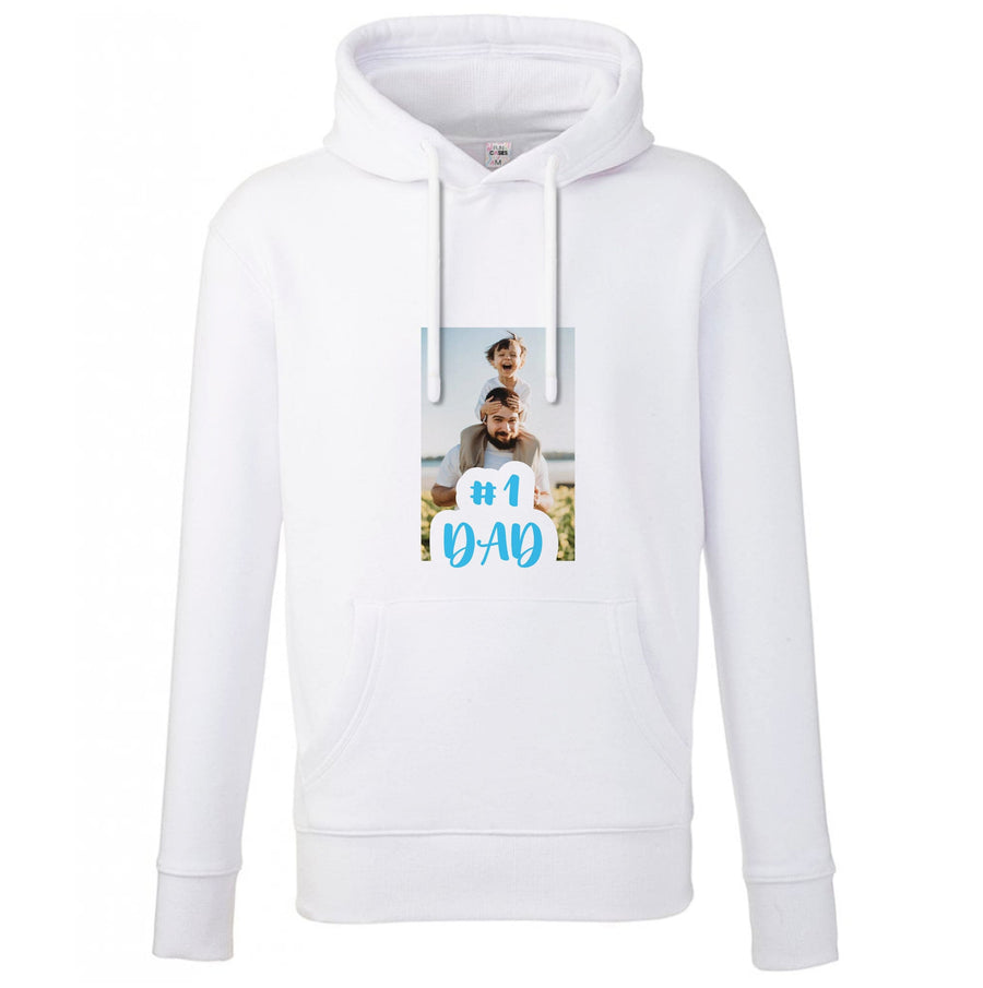 Hashtag 1 Dad - Personalised Father's Day Hoodie