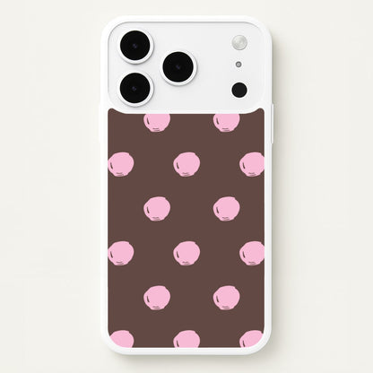 Chocolate & Strawberry Buttons iPhone 17 Pro Case