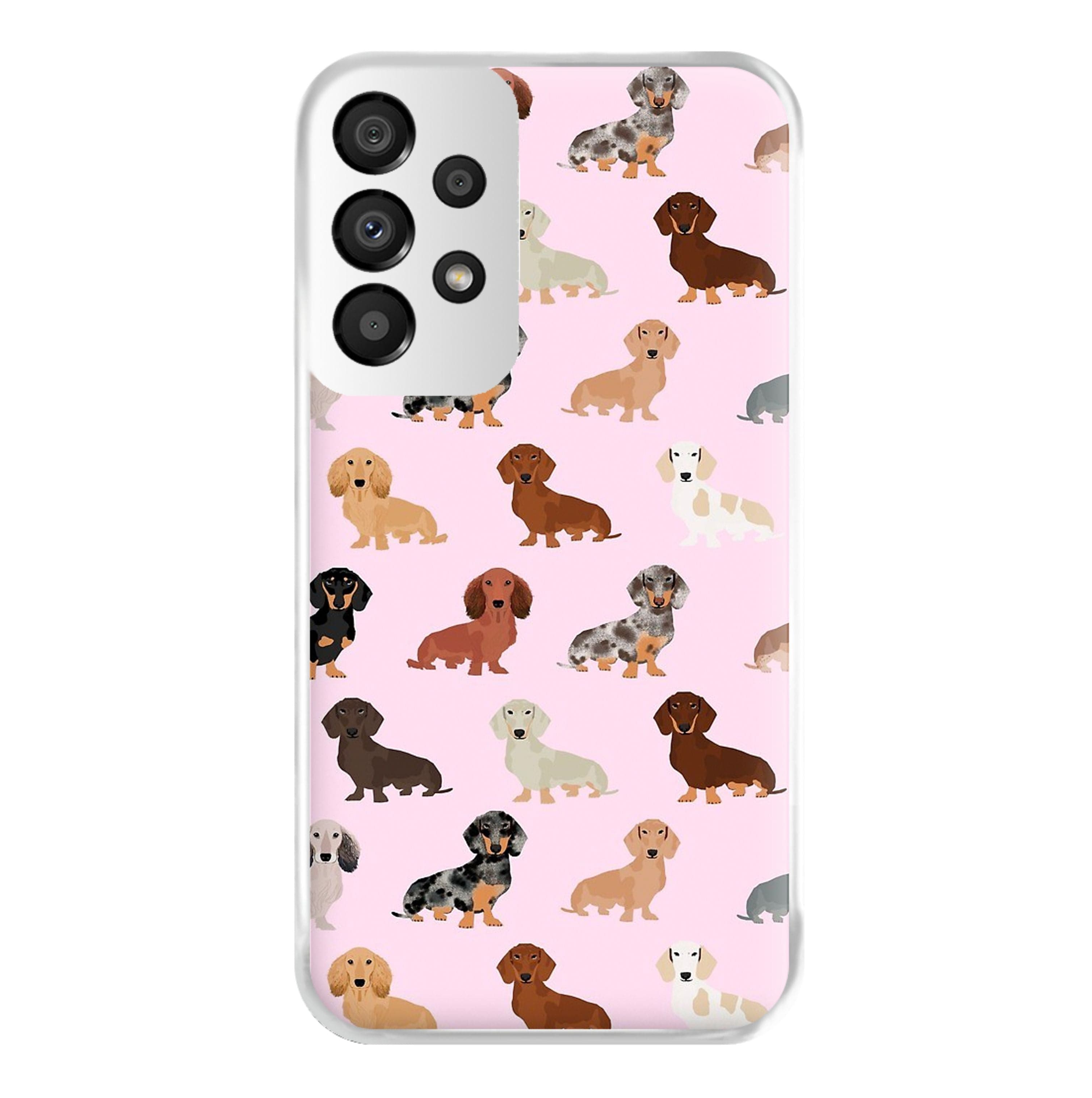 Dachshund Breed Pattern Phone Case