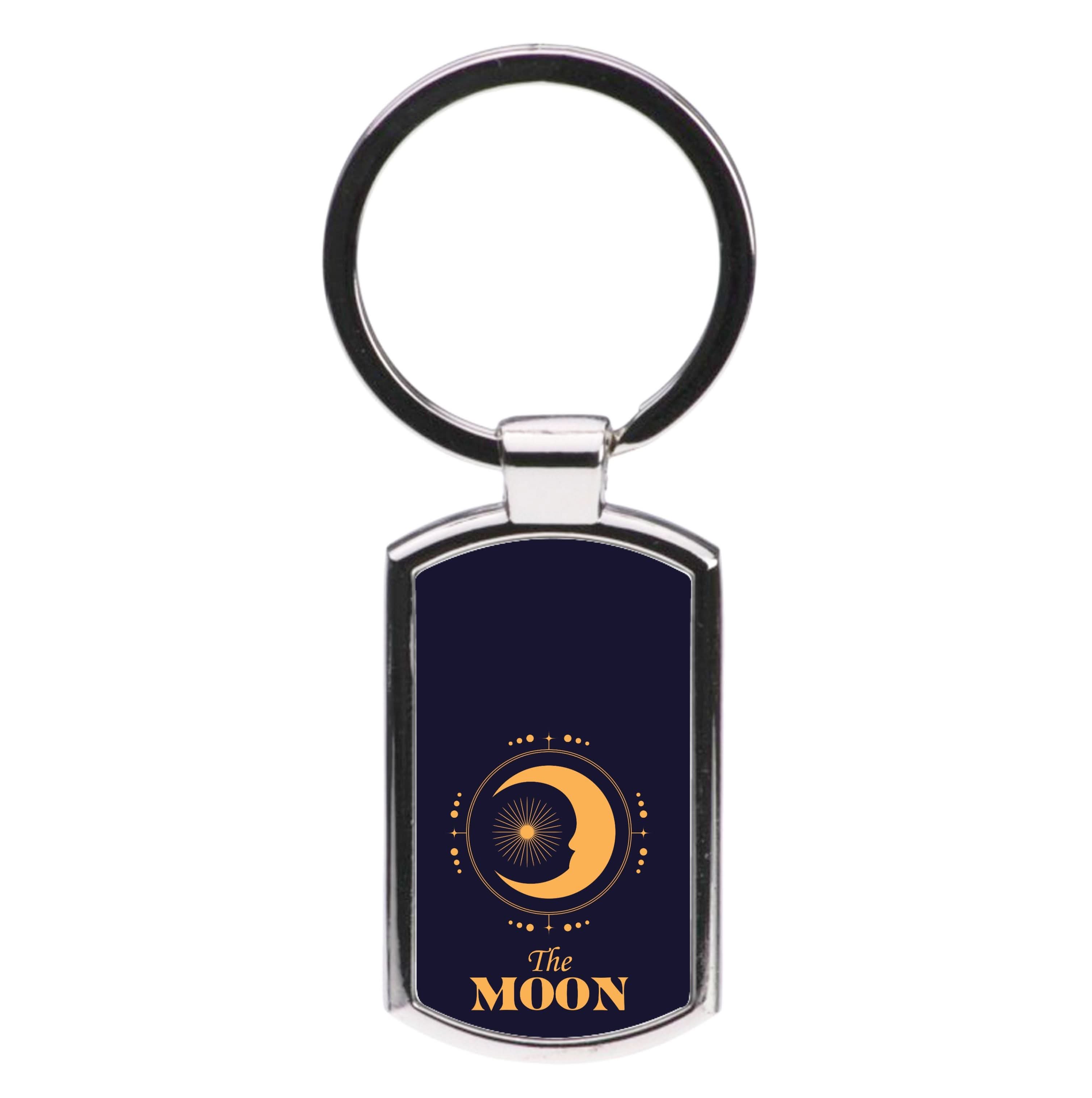 The Moon Dark Blue Luxury Keyring