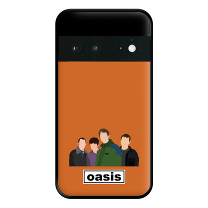 Rock Band Members Google Pixel 6a Case