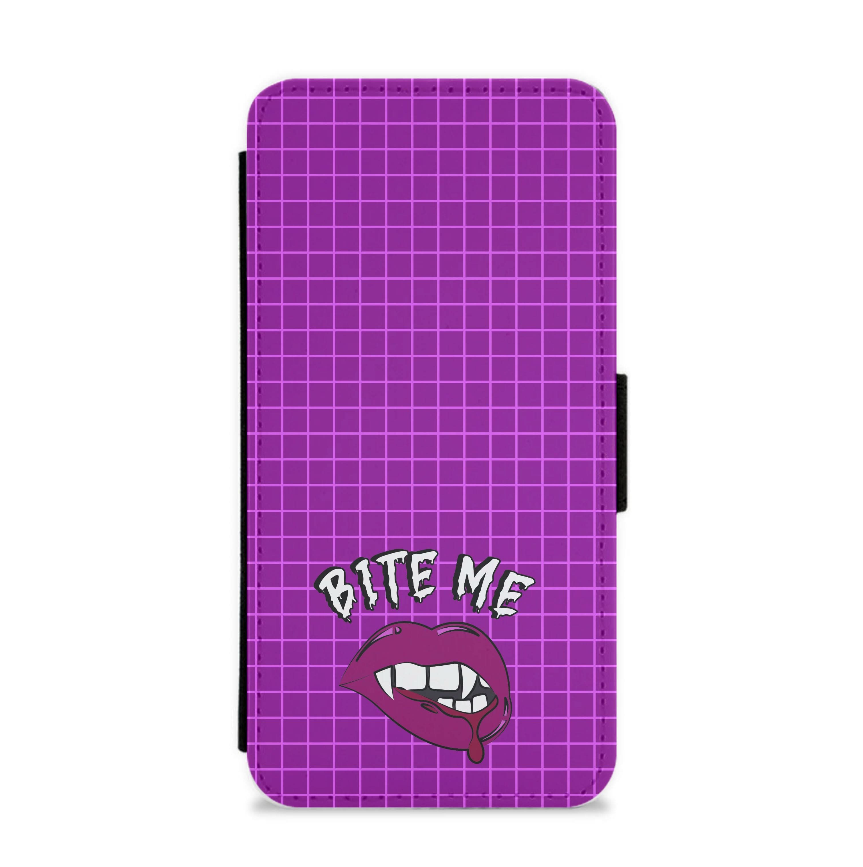 Bite Me Flip / Wallet Phone Case