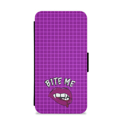 Bite Me Flip / Wallet Phone Case