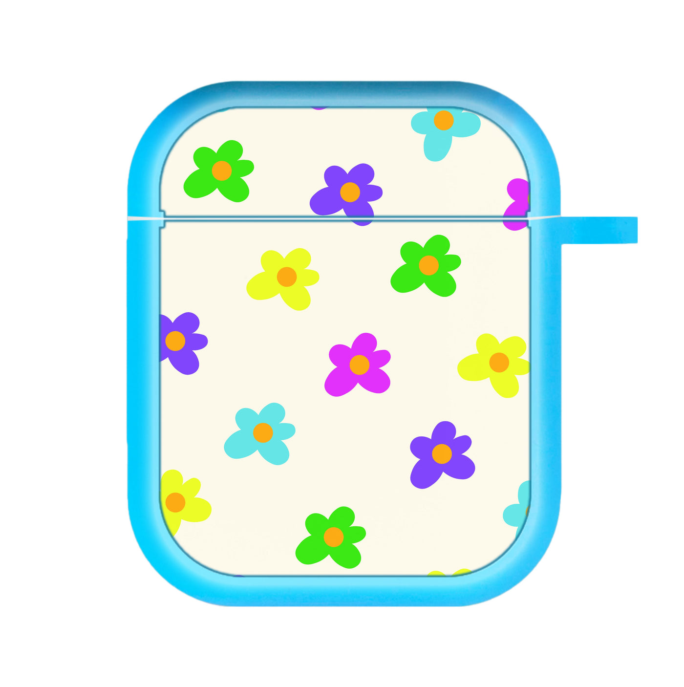 Cute Flower Pattern - Floral AirPods Case