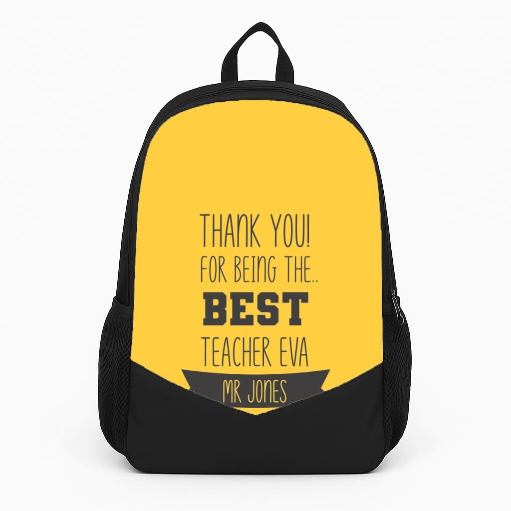 Thank You For Being The Best Teacher Backpack