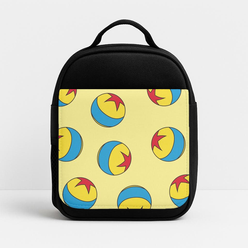 A Story Of Toys Ball Pattern Insulated Lunch Bag