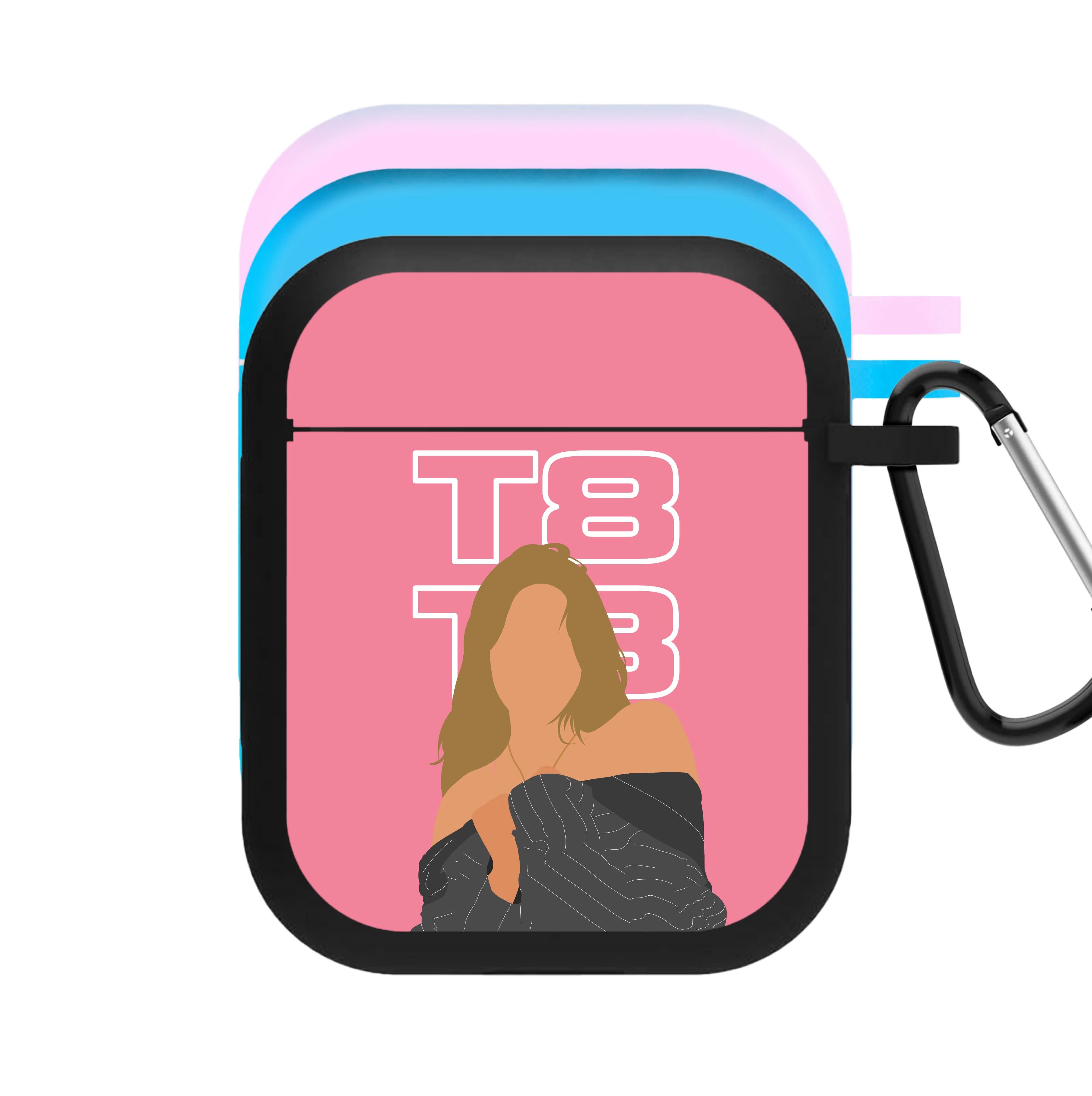 T8 Pink  AirPods Case