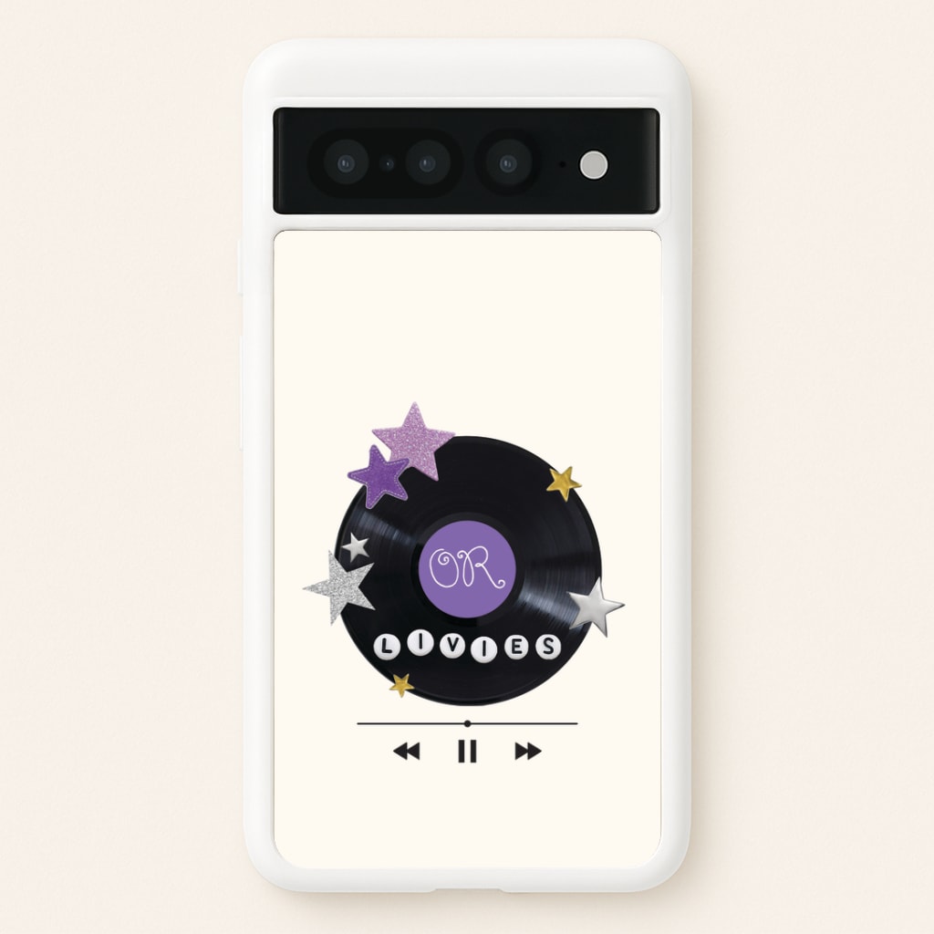 Amethyst Vinyl Scrapbook Google Pixel 7 Pro Case