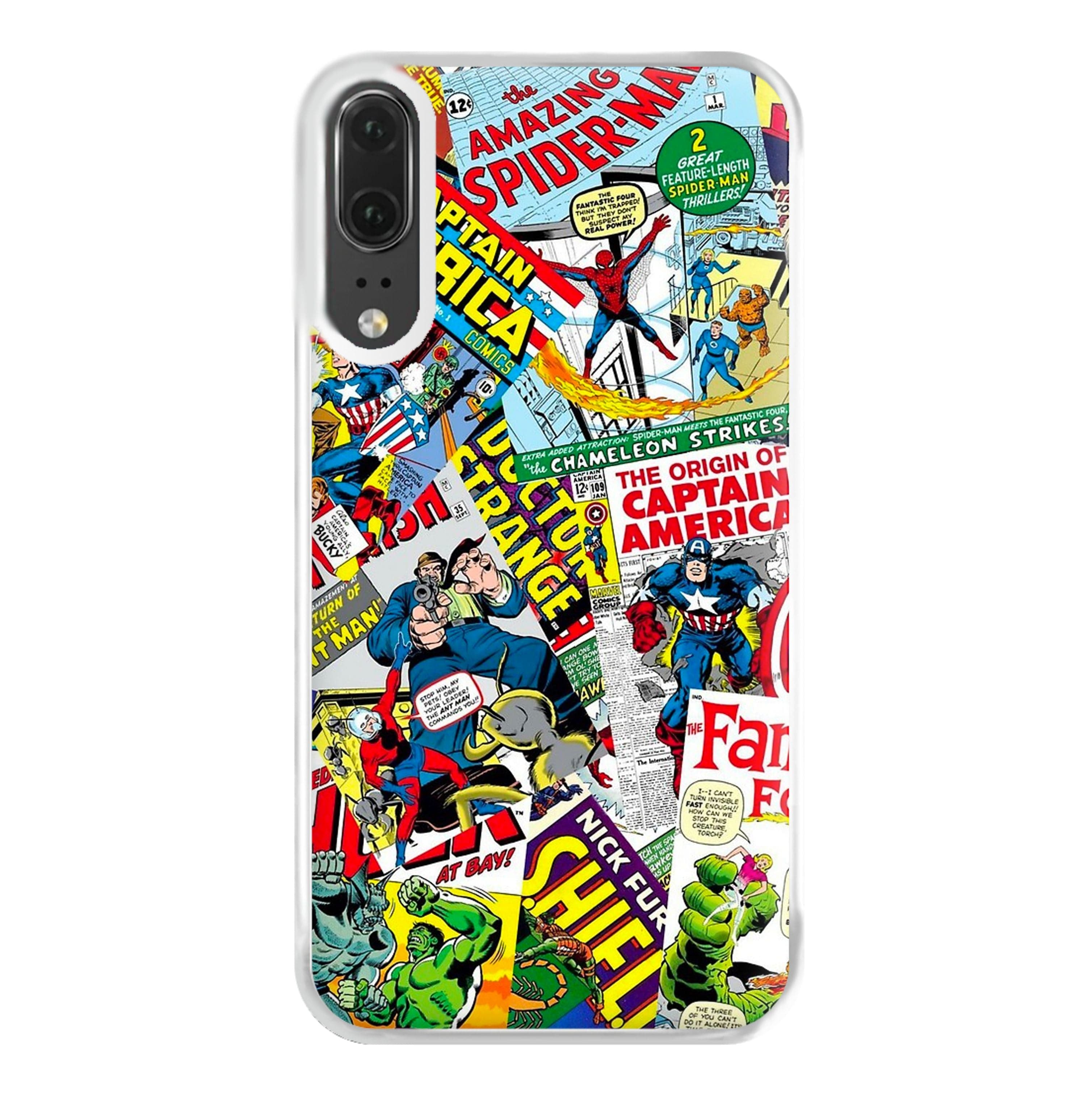 Superhero Comic Comics Pattern Phone Case