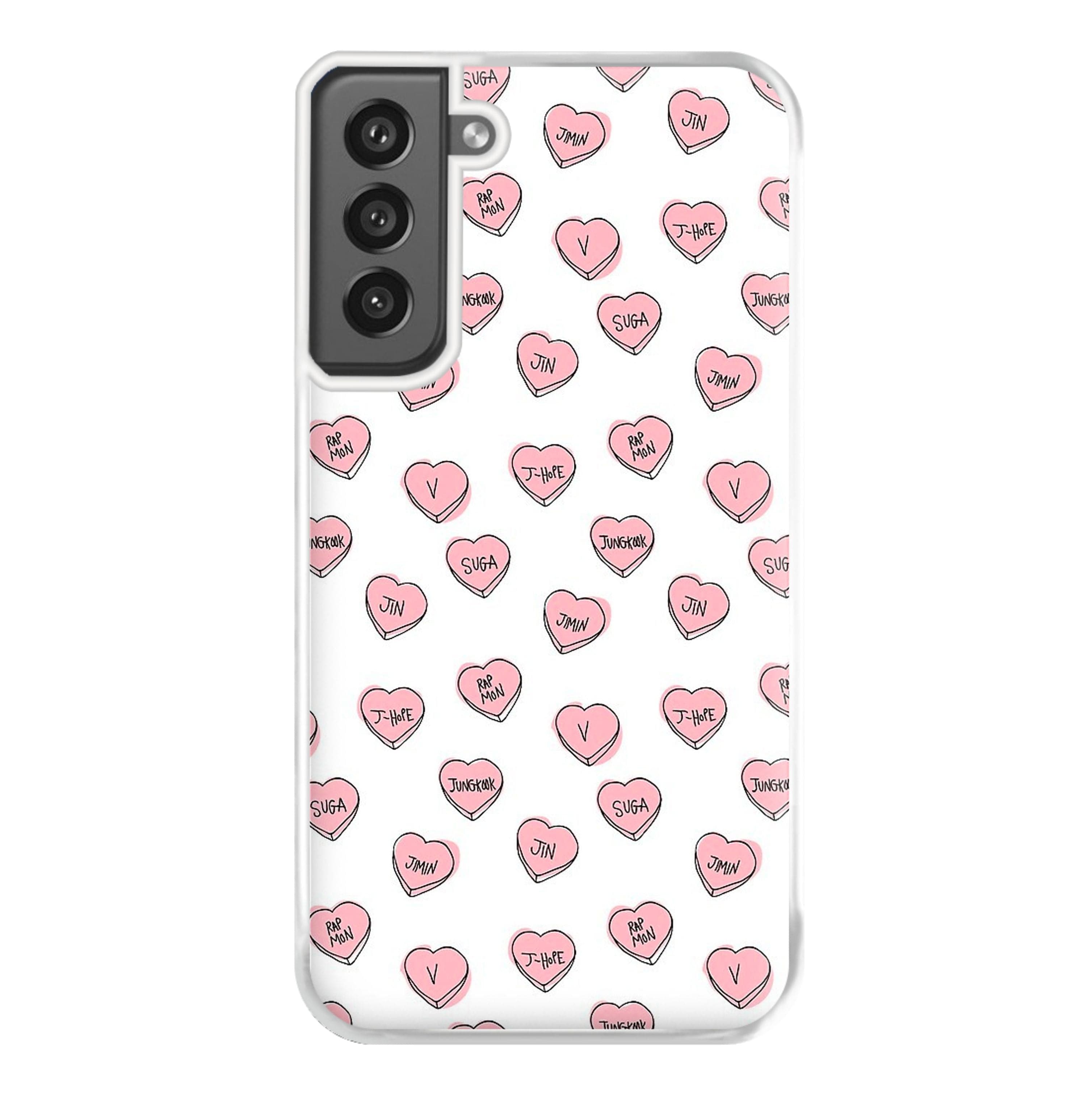 K-Pop Band Hearts Phone Case