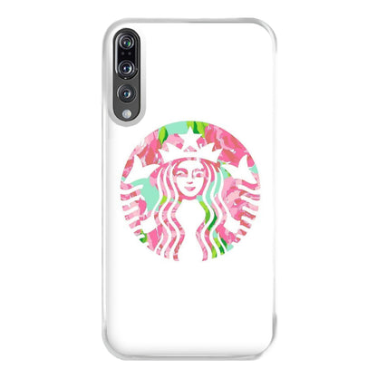 Pink Coffee Logo Phone Case