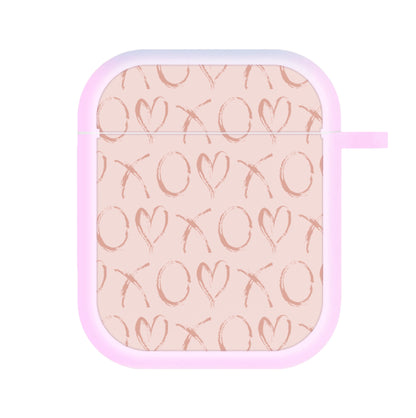 Valentine's Day Pattern AirPods Case