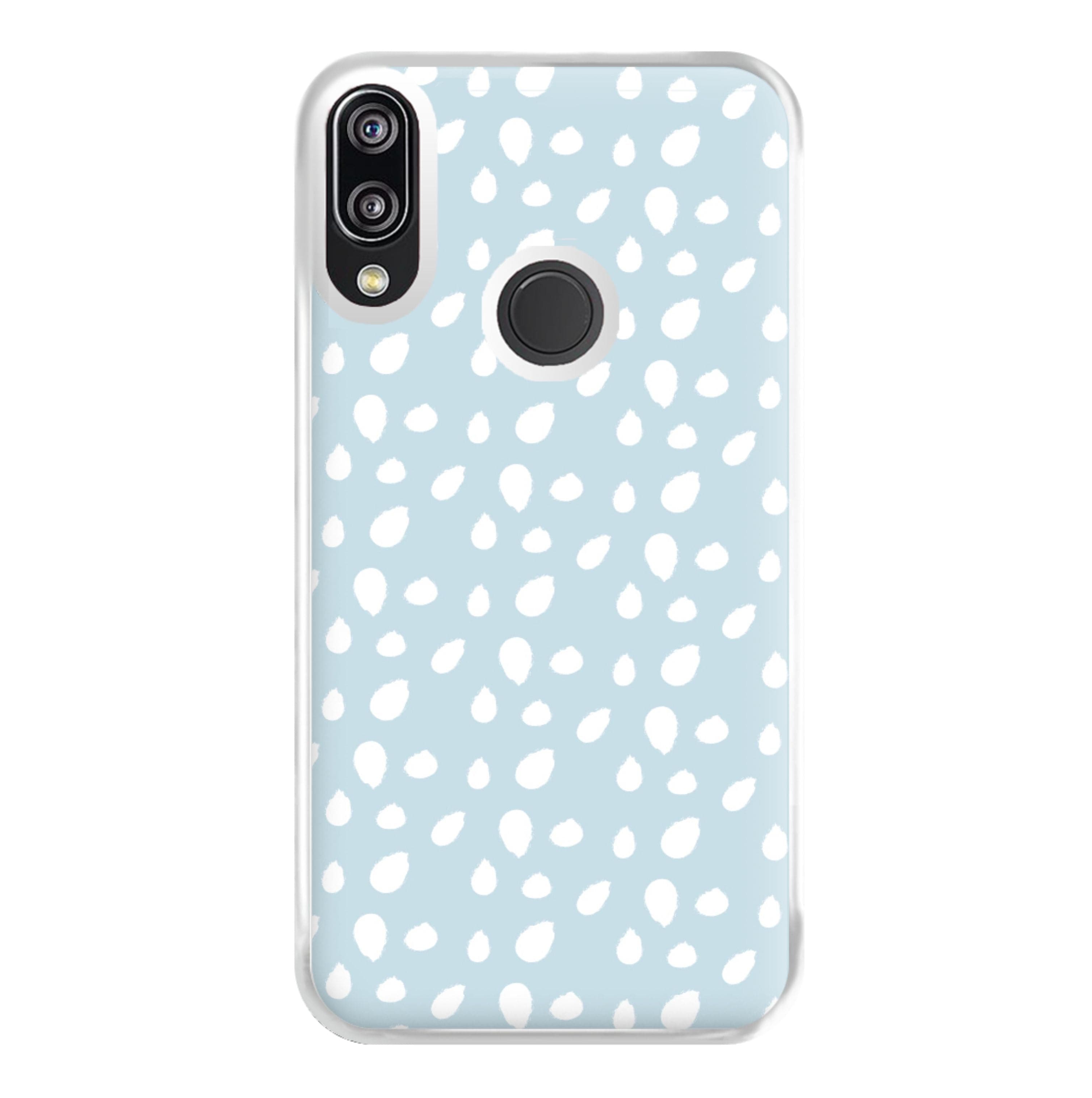 Pastel Blue Dots Phone Case