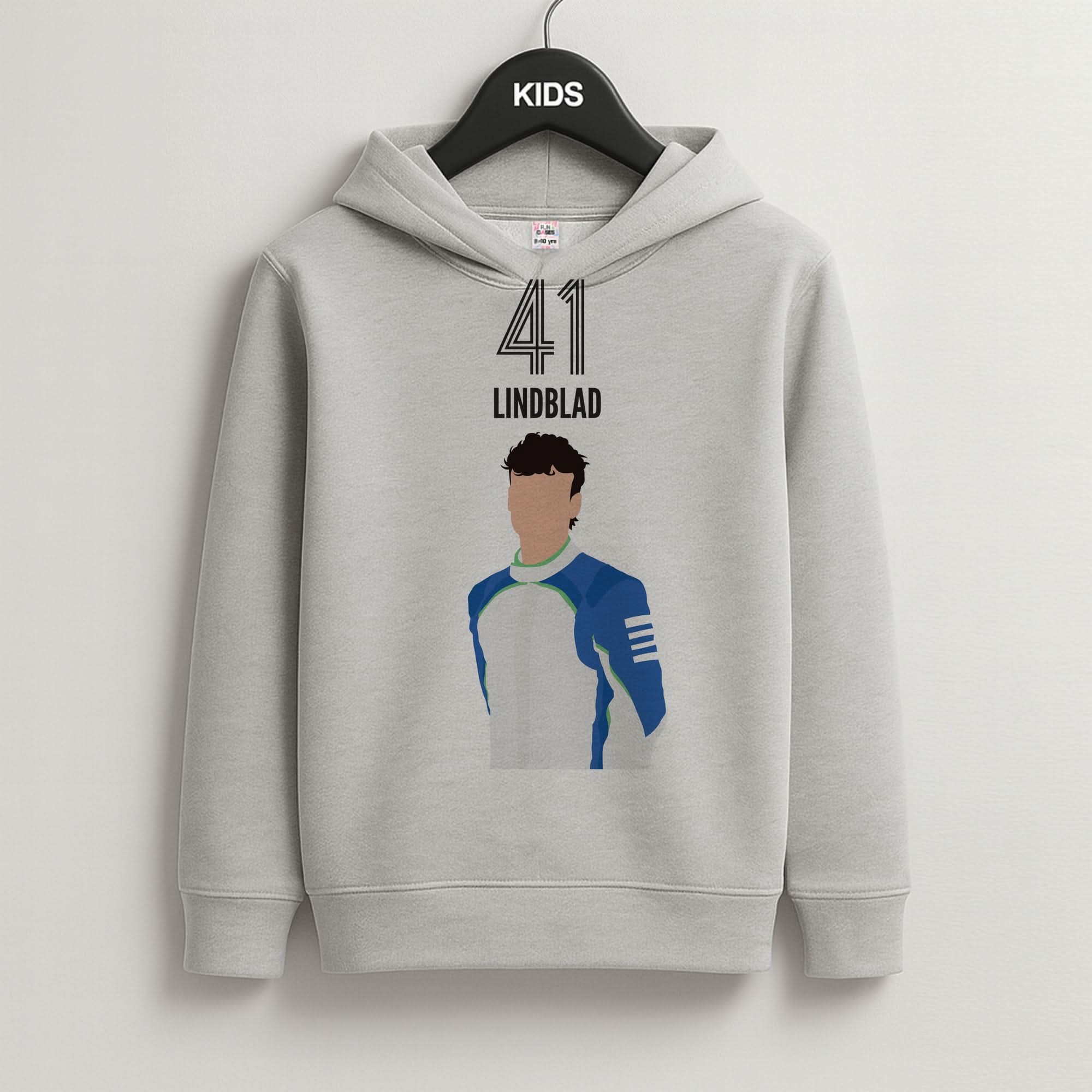 Lindblad 2026 Grey Kids Hoodie