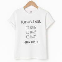 Eleven's Christmas List T-Shirt