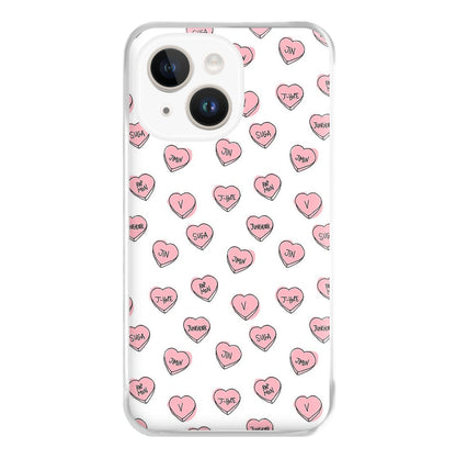 K-Pop Band Hearts Phone Case