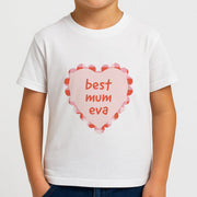 Best Mum Eva Kids T-Shirt 4