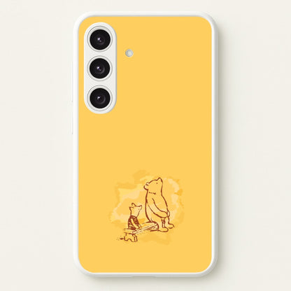 Winnie & Pig Galaxy S25 Case