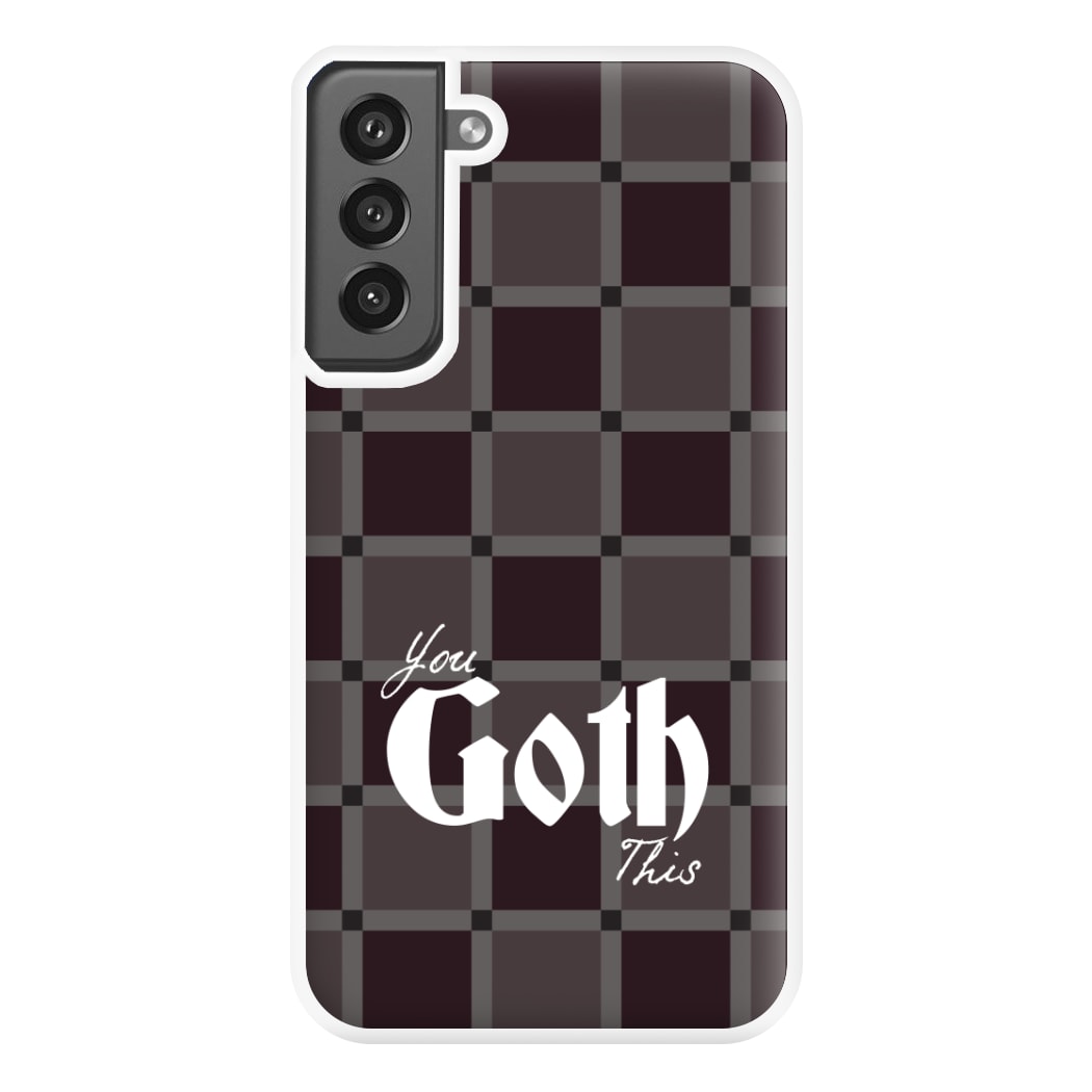 You Goth This Tartan Galaxy S21FE Case