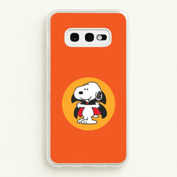 Cartoon Beagle Vampire Galaxy S10e Case