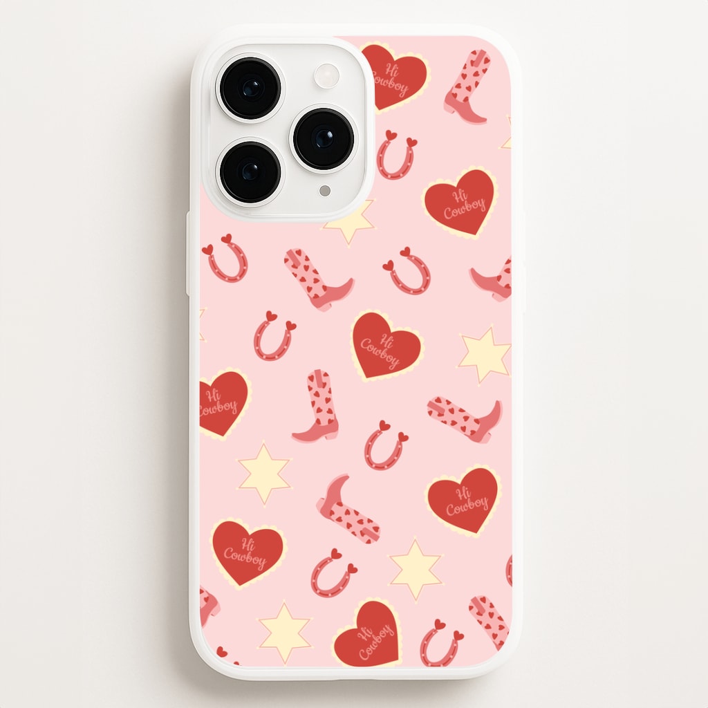Hi Cowboy - Western  Phone Case