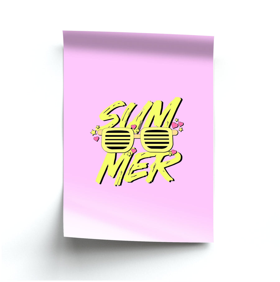 Summer Glasses - Summer Poster