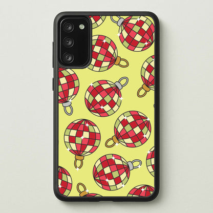 Disco Baubles Pattern Galaxy S20 Case