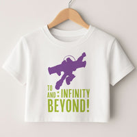 Infinity And Beyond Crop top