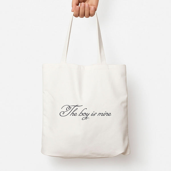 The Boy Is Mine Tote Bag