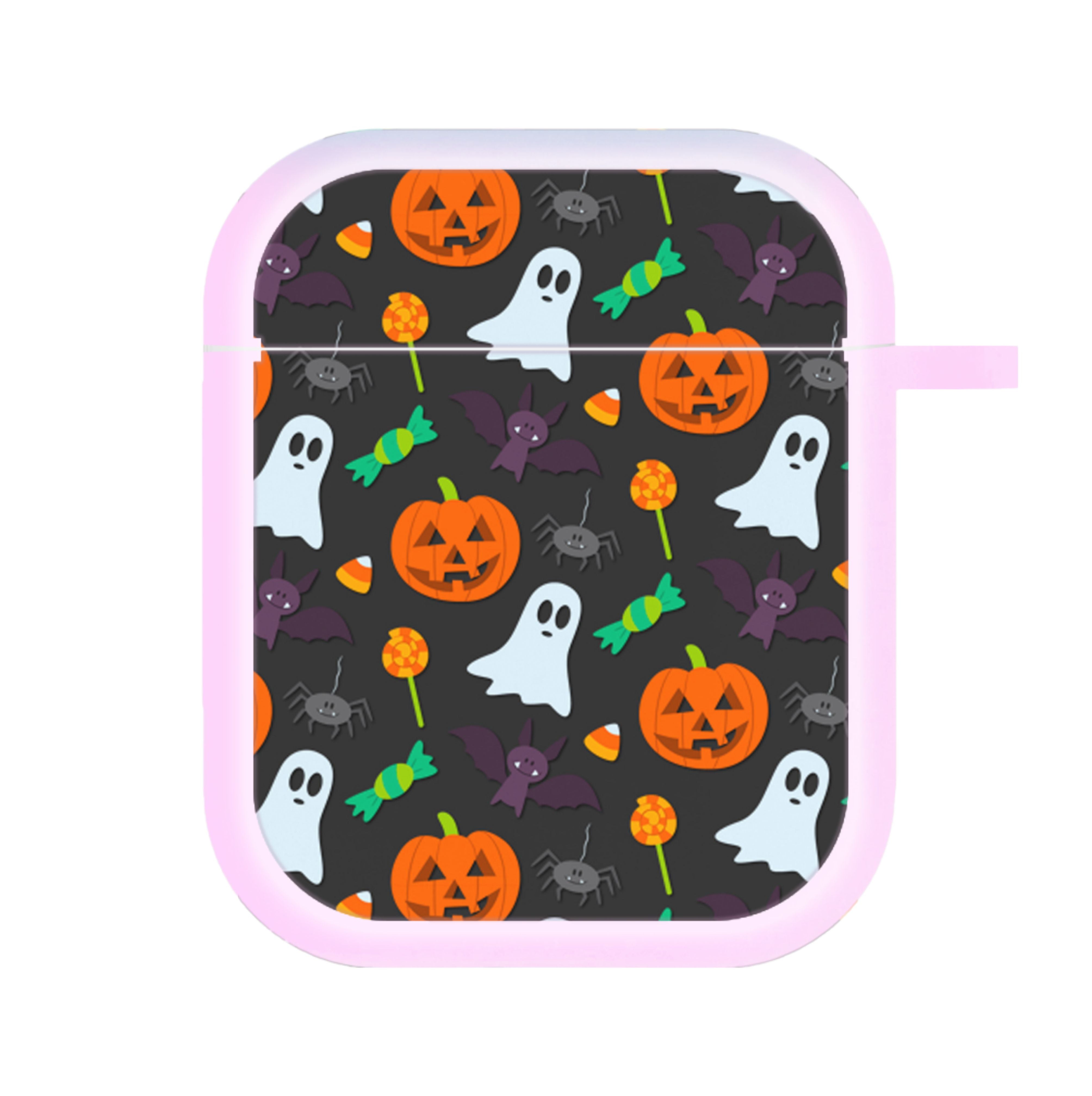 Colourful Halloween Pattern AirPods Case