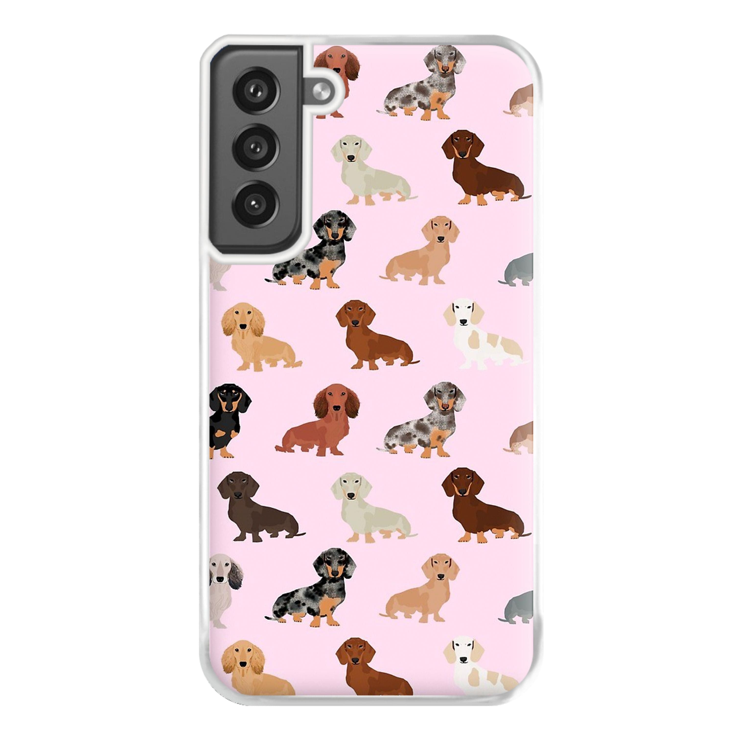 Dachshund Breed Pattern Phone Case