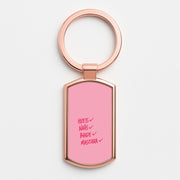Heels, Nails, Blade, Mascara Luxury Keyring 4