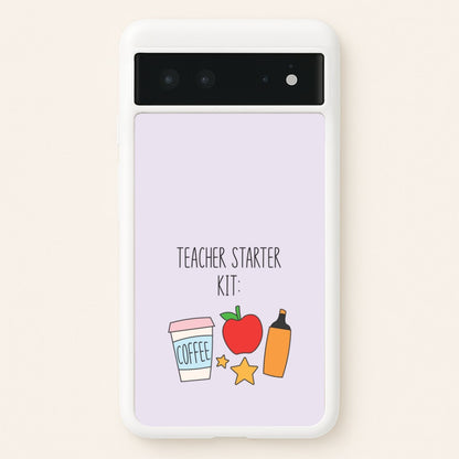 Teacher Starter Kit Google Pixel 6 Case