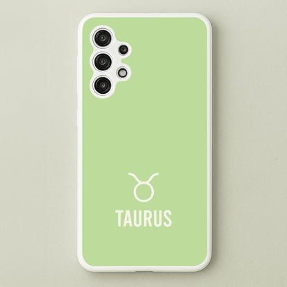 Taurus Pastel Zodiac Galaxy A13 Case