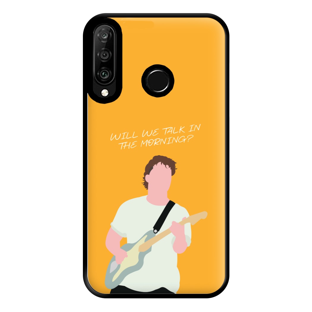 Will We Talk In The Morning Yellow Huawei P30 Lite Case