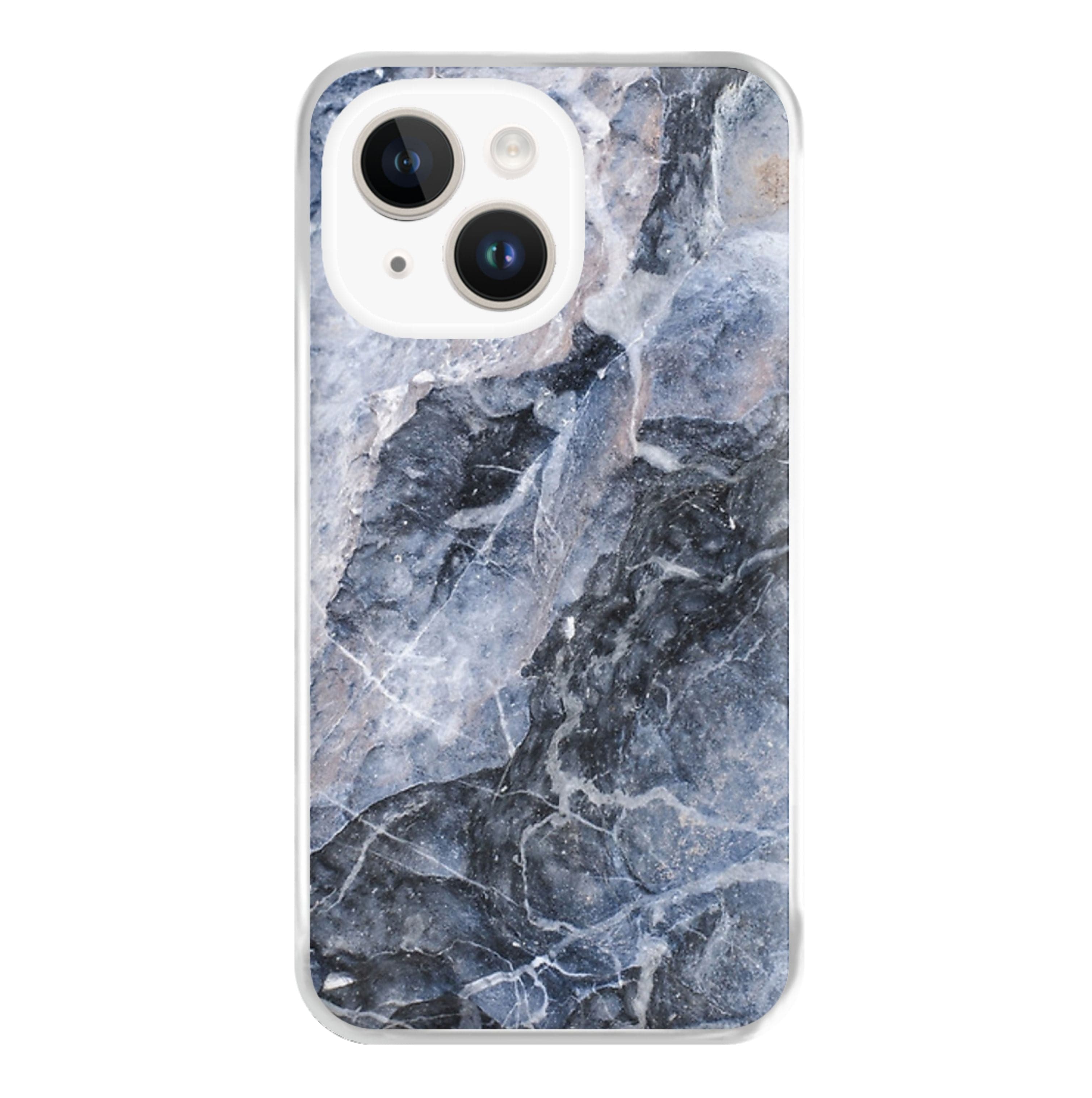 Grey and White Marble Phone Case