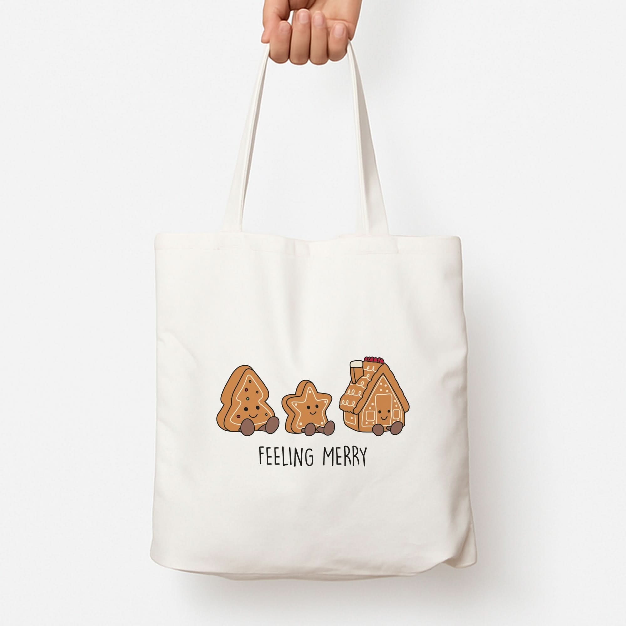 Gingerbread Plushies Quote Tote Bag
