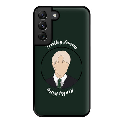 Terribly Funny, Really Witty Draco Malfoy Phone Case