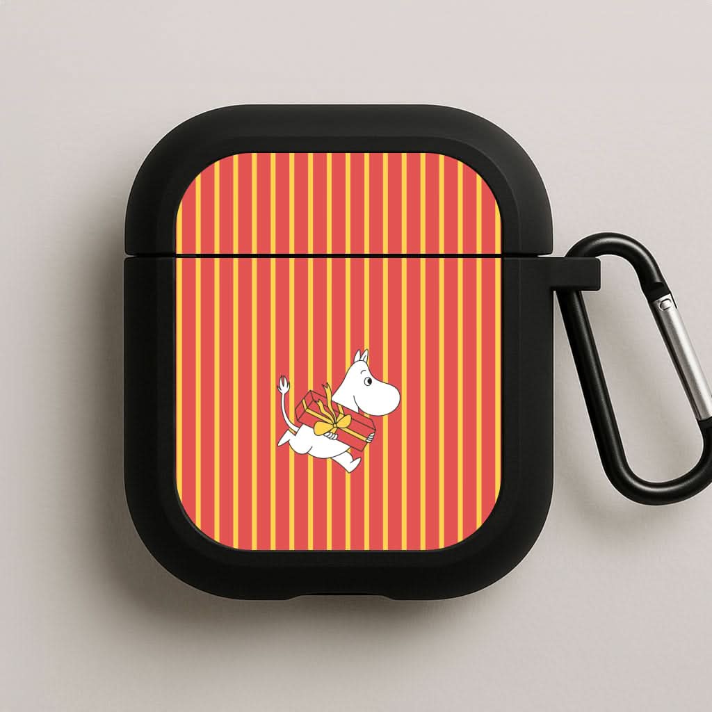 Red Present Moom AirPods Case