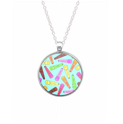 Ice Pop - Ice Cream Patterns Necklace