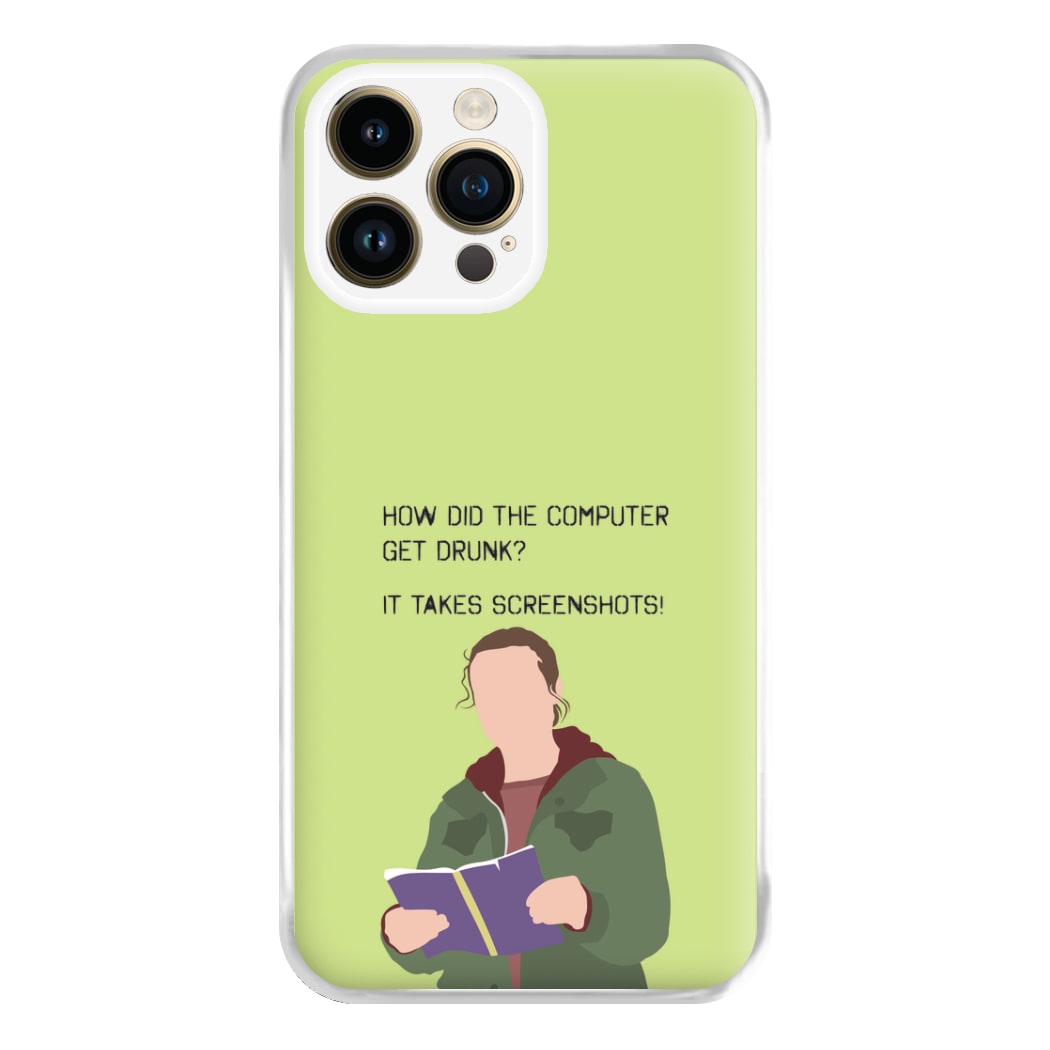 How Did The Computer Get Drunk? iPhone 15 Pro Max Case