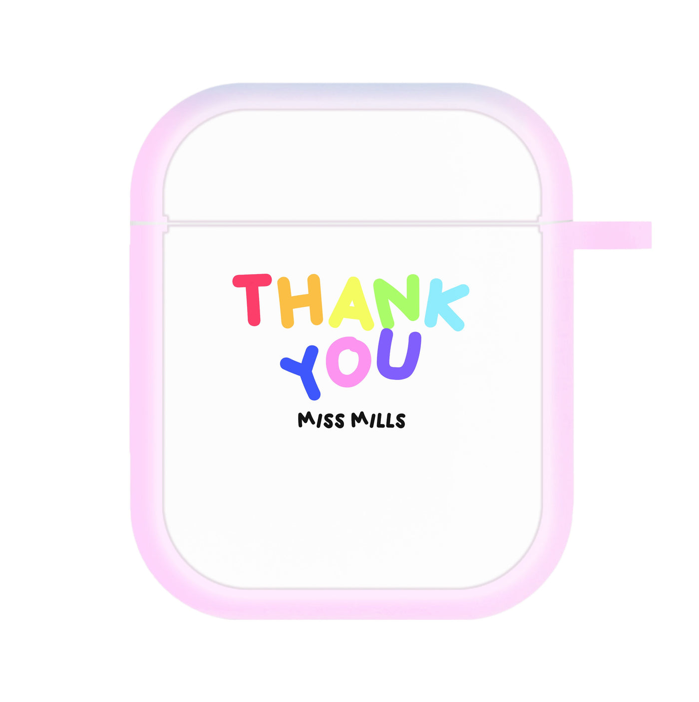 Thank You - Personalised Teachers Gift AirPods Case